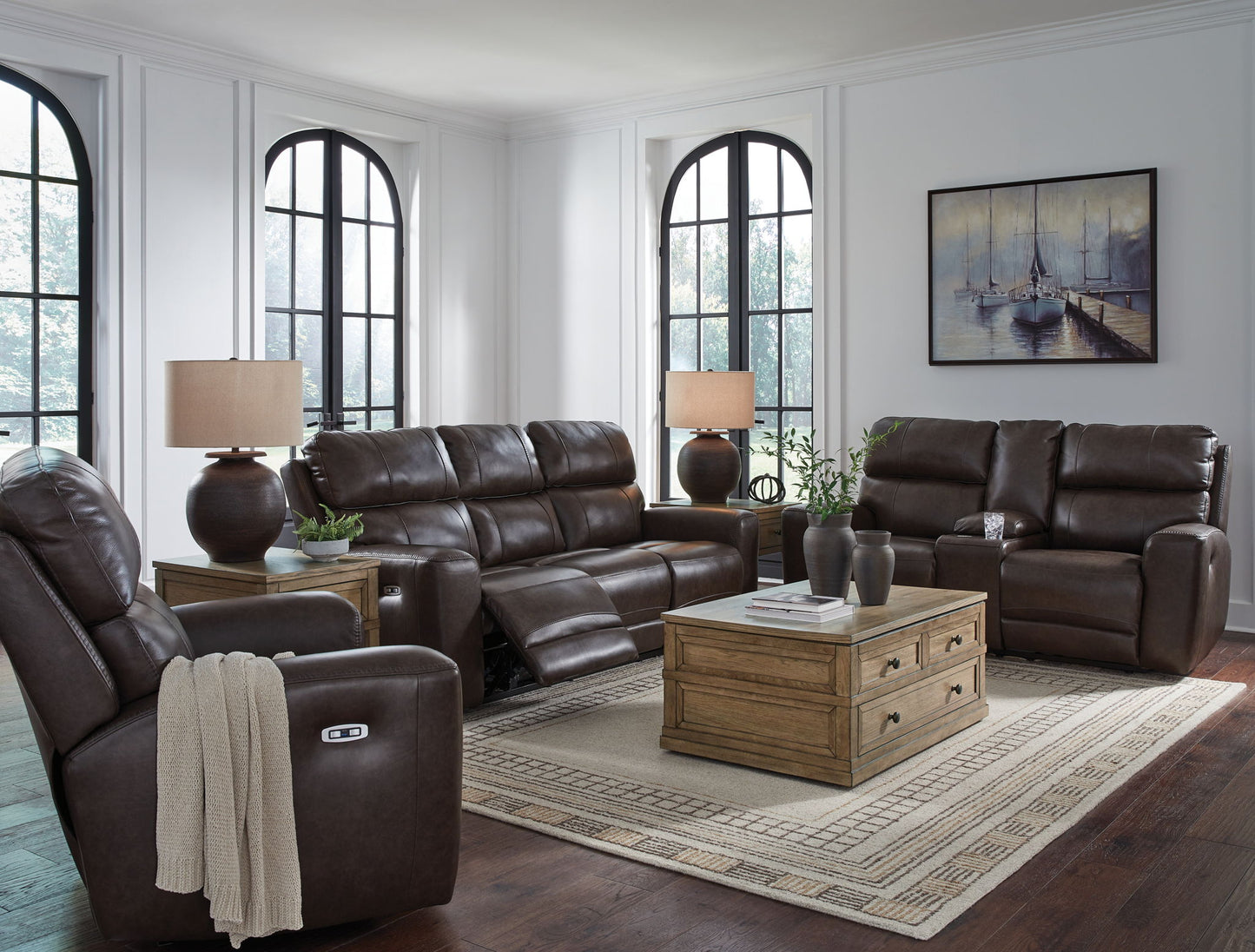 Beadel - Power Reclining Sofa Set