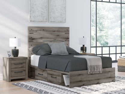 Urbanoore - Panel Bed With Storage
