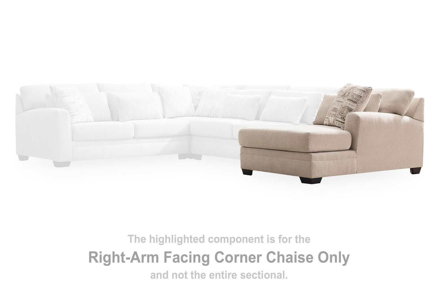 Mandi Point - RAF Corner Chaise - Marble