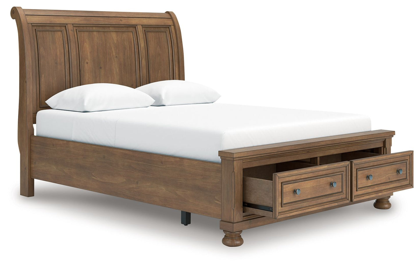 Vandenmore - Storage Sleigh Bed