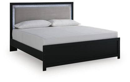Raechalla - Upholstered Panel Bed