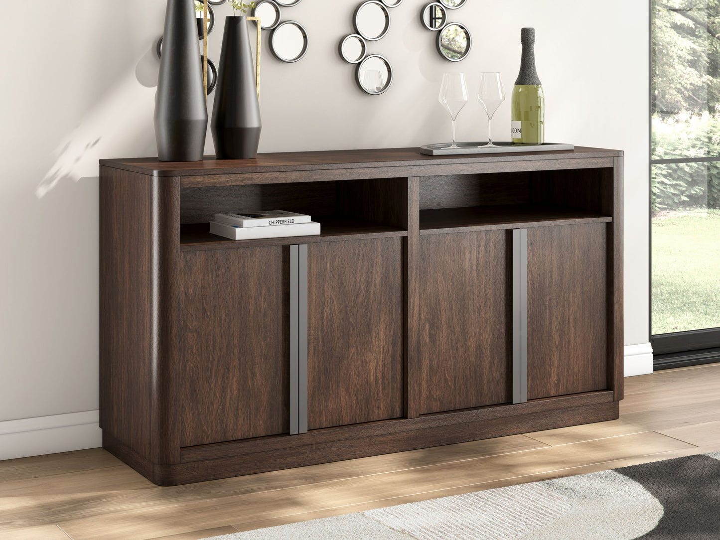 Kendamor - Dining Room Server - Dark Brown