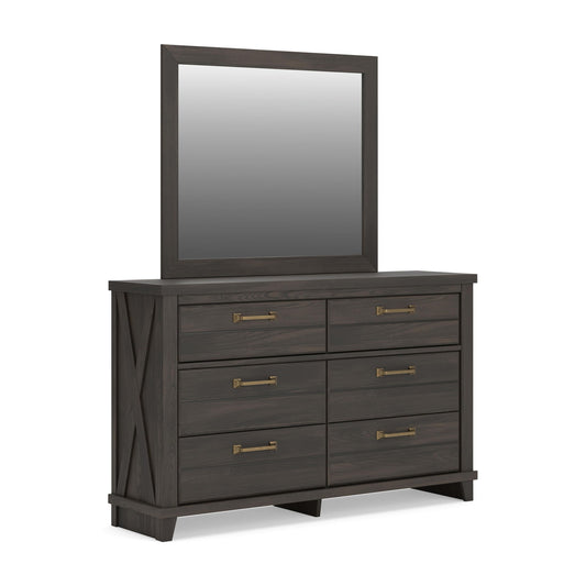Brazen Valley - Six Drawer Dresser