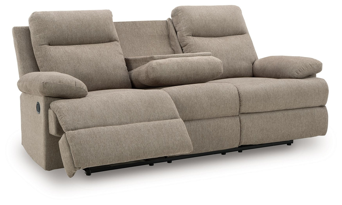 Tarrant - Reclining Sofa With Drop Down Table
