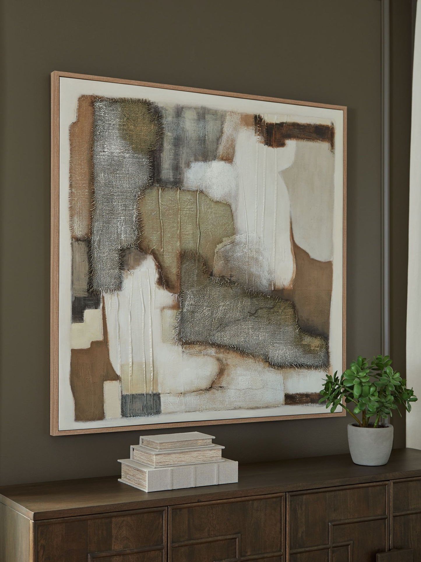 Wylander - Wall Art - Tan / Brown / Gray