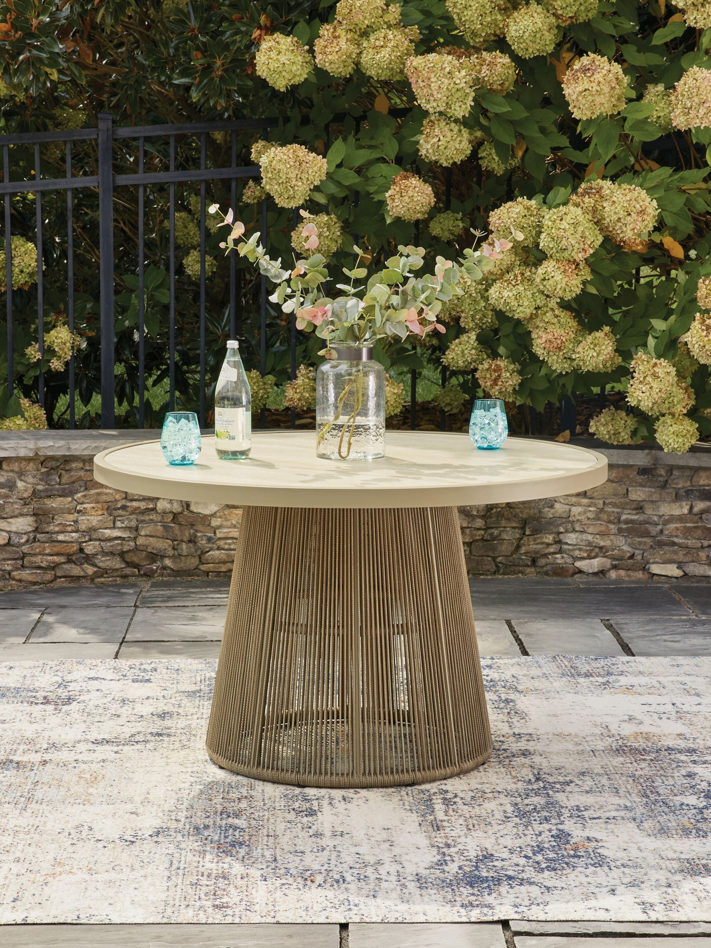 Ocean Park - Outdoor Dining Table - Beige