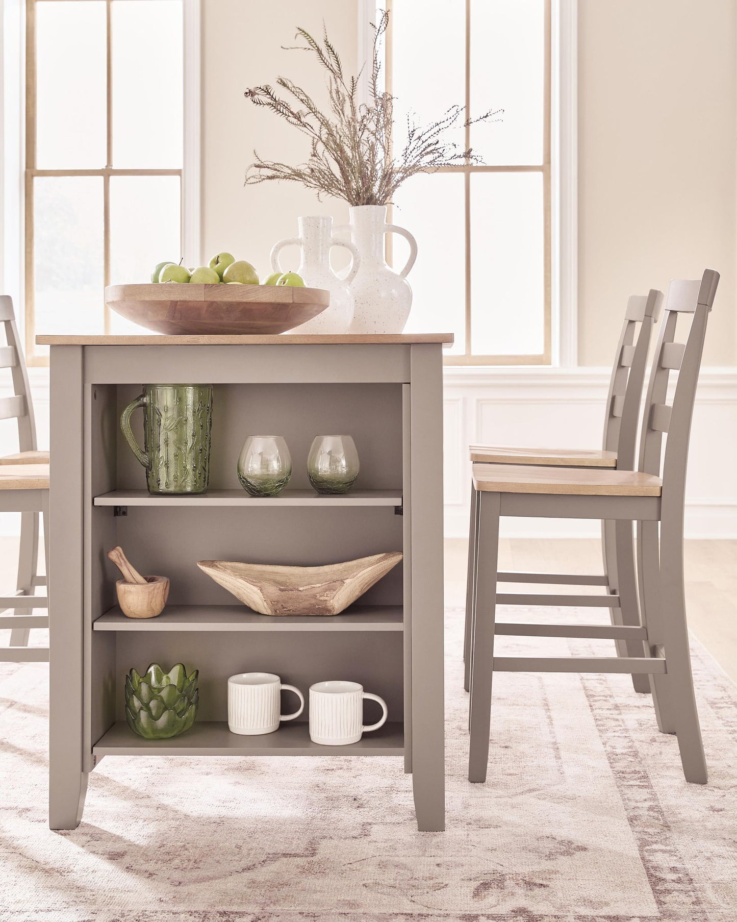 Gesthaven - Rectangular Dining Room Counter Table