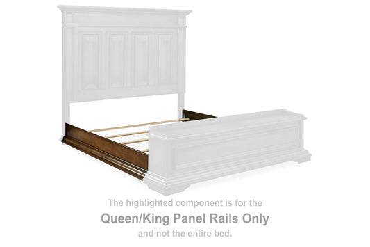 Channley - Queen/King Panel Rails - Brown