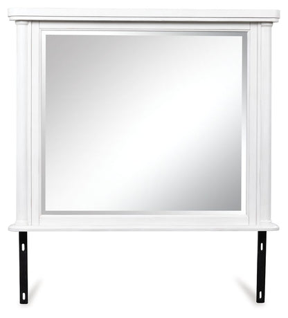 Chadworth - Bedroom Mirror - Antique White