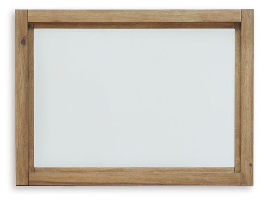Ridgester - Bedroom Mirror - Light Brown