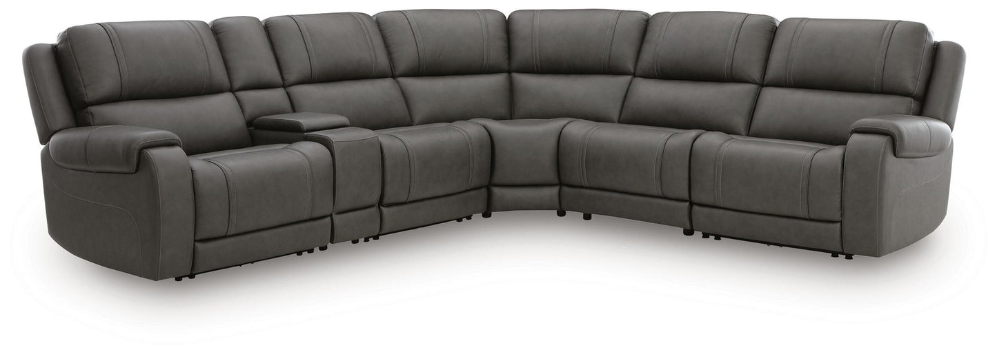 5Z-Harrenhurst - Power Reclining Sectional