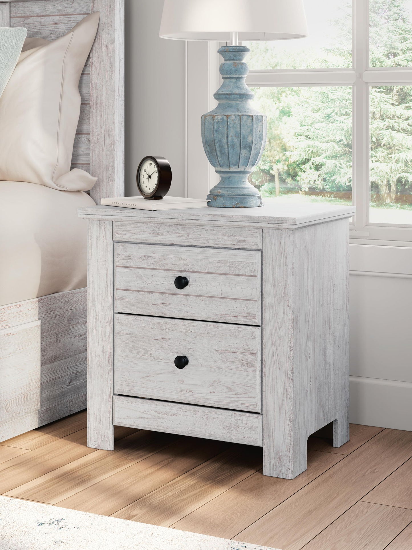Fenderport - Two Drawer Night Stand