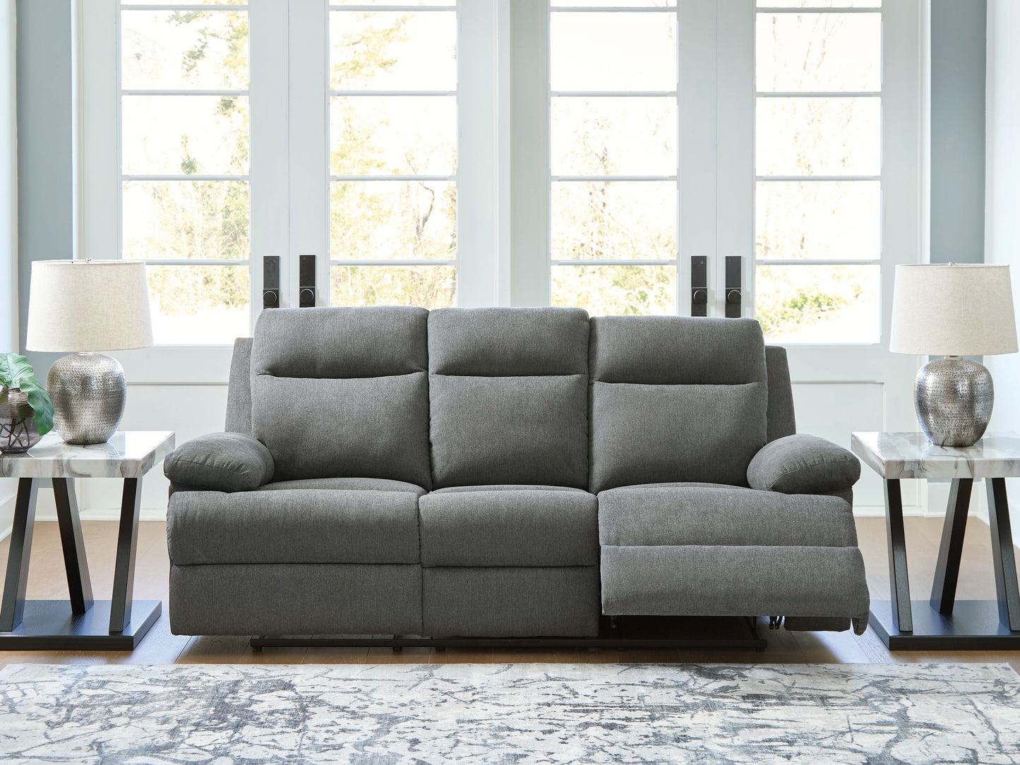 Tarrant - Reclining Sofa With Drop Down Table