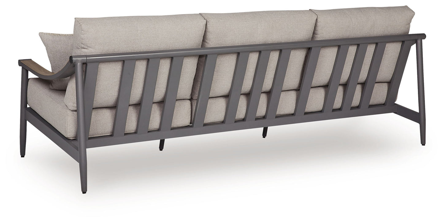 North Island - Sofa With Cushion - Gray