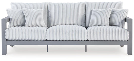 Moonlight View - Sofa With Cushion - Gray