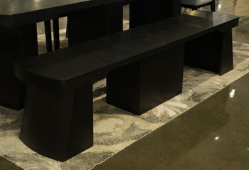 Rylandyn - Extra Large Dining Room Bench - Black