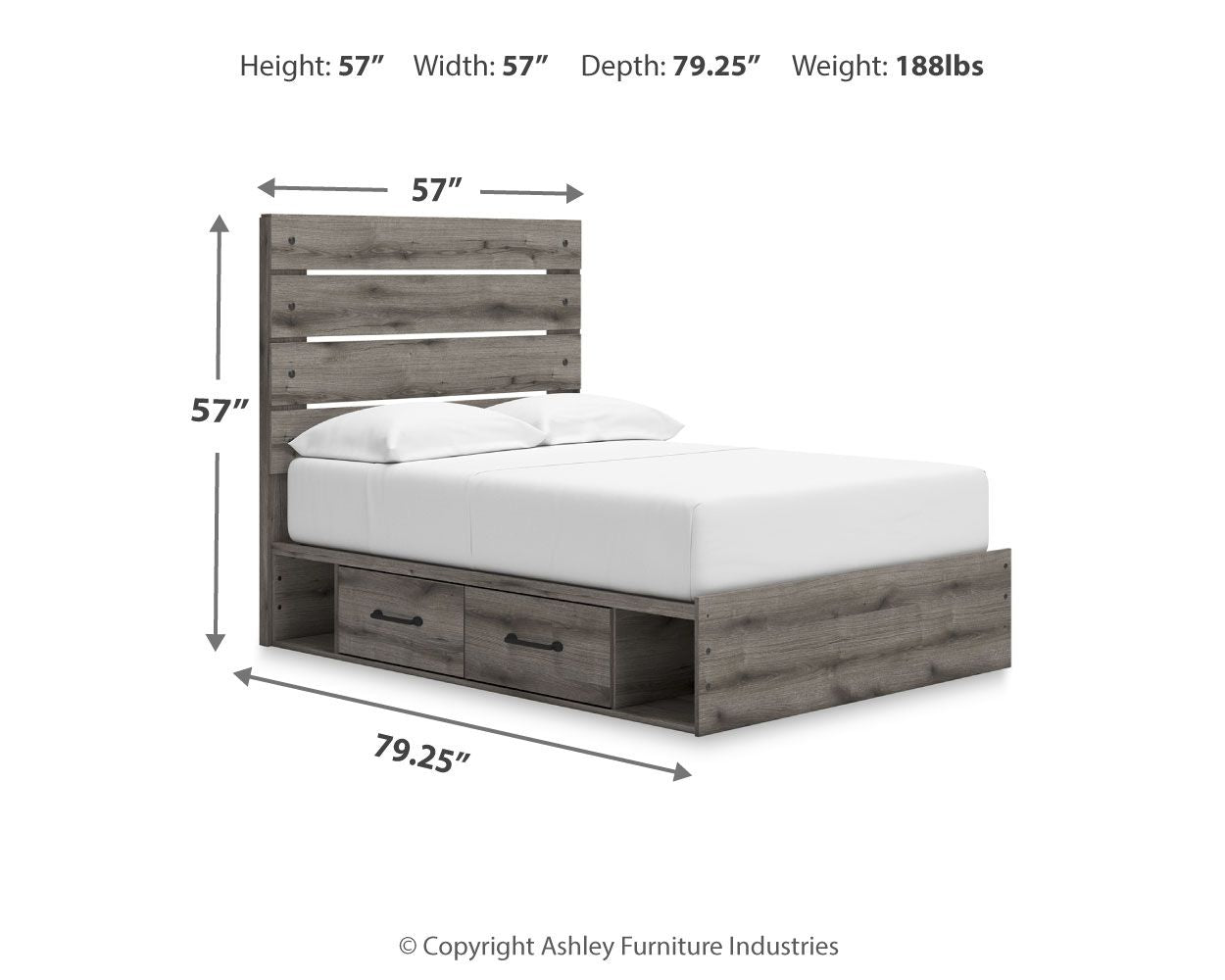 Urbanoore - Panel Storage Bed