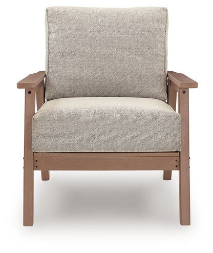 Cliffs Beach - Lounge Chair With Cushion (Set of 2) - Driftwood