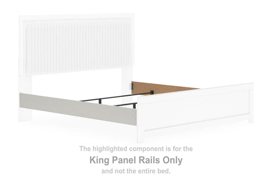 Birmonton - King Panel Rails - White