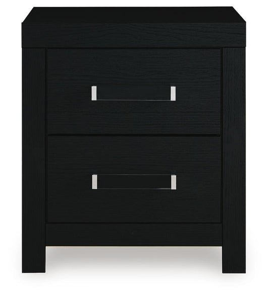 Raechalla - Two Drawer Night Stand