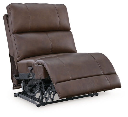 Beryton - Power Armless Recliner With Adjustable Headrest - Espresso