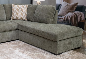 MaKaylen - RAF Corner Chaise - Moss