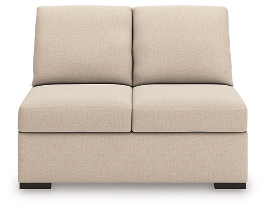 LadyMae - Armless Loveseat - Twill