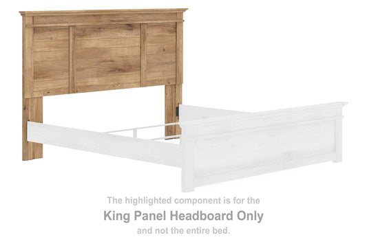 Fenderport - King Panel Headboard - Tan