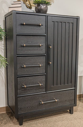 Rylandyn - Door Chest - Black