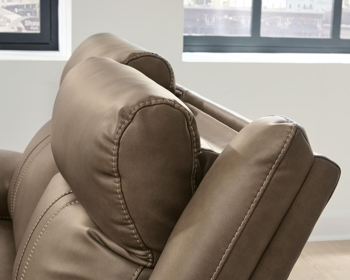 Max-Media - 7 Piece Reclining Sectional