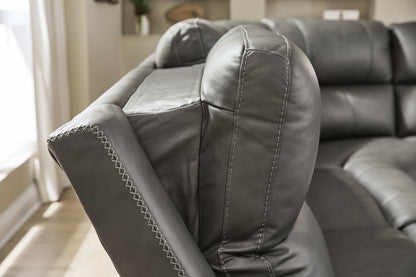 Beryton - 5 Piece Power Reclining Sectional