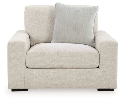 Evanley - Chair And A Half - Linen