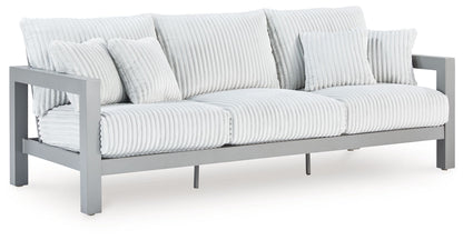 Moonlight View - Sofa With Cushion - Gray