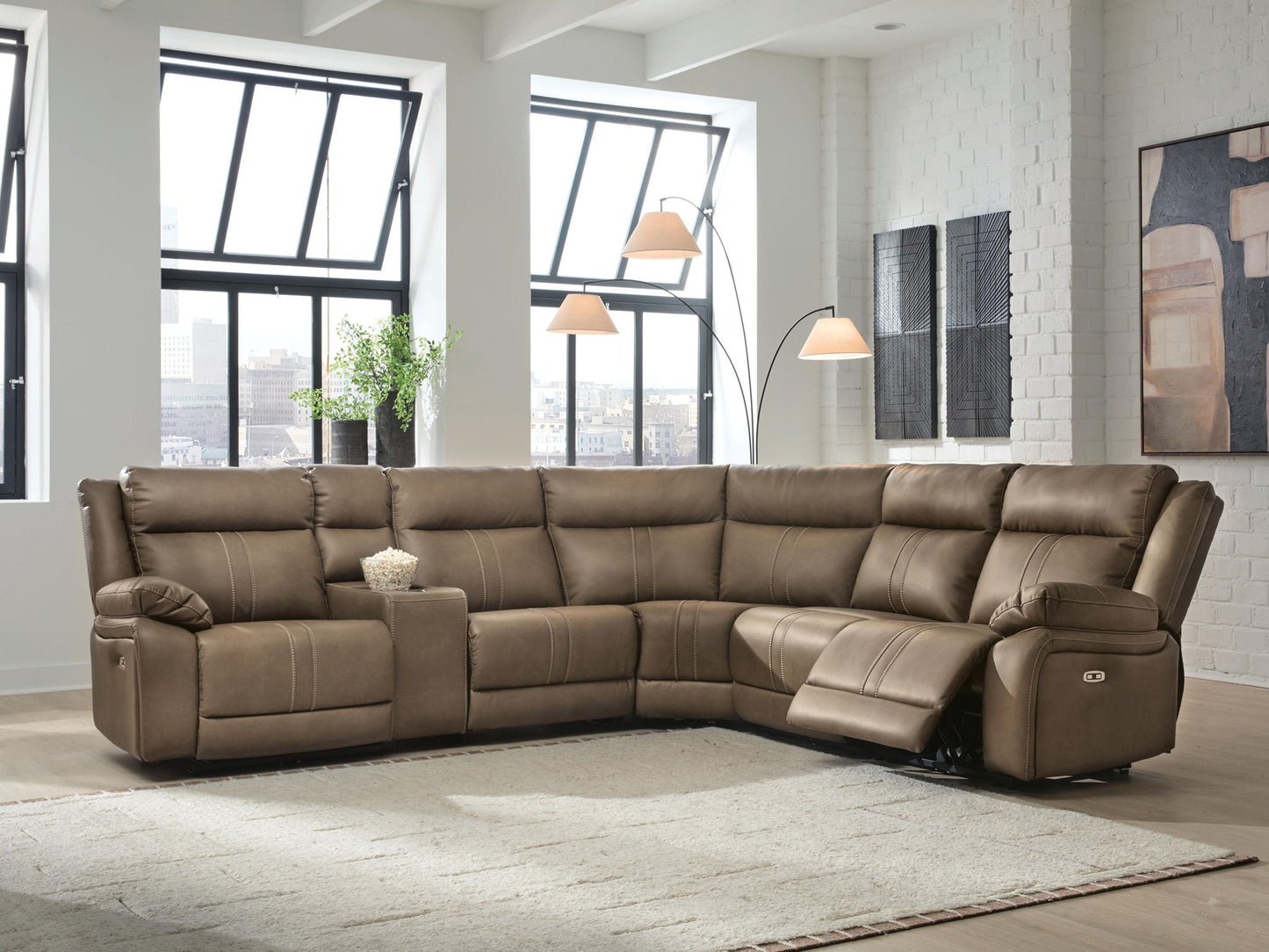 Max-Media - Reclining Sectional