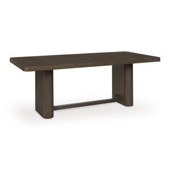 Darimore - Rectangular Dining Room Table - Burnished Brown