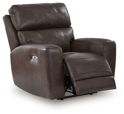 Beadel - Power Recliner / Adjustable Headrest - Smoke