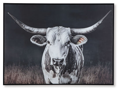 Harlandale - Wall Art - Black / White / Brown