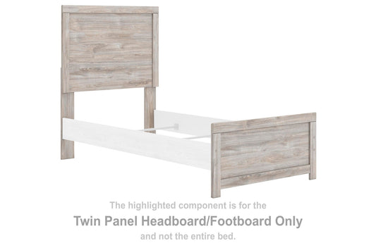 Jonnifer - Twin Panel Headboard/Footboard - Gray