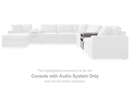 Modmax - Console With Audio System - Granite