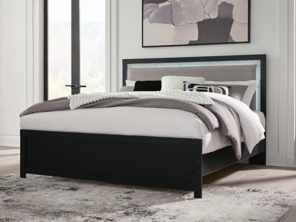 Raechalla - Upholstered Panel Bed