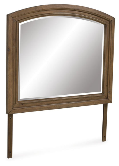 Vandenmore - Bedroom Mirror - Medium Brown