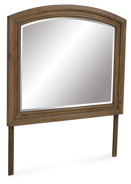 Vandenmore - Bedroom Mirror - Medium Brown