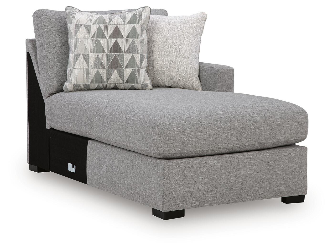 Artisian Loft - RAF Corner Chaise - Pewter