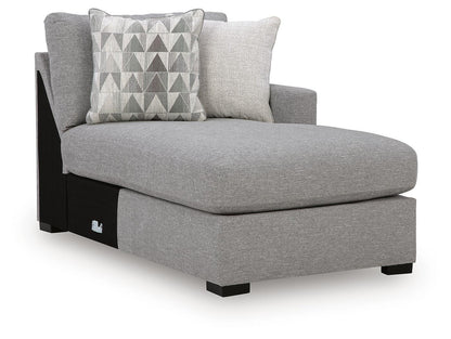 Artisian Loft - RAF Corner Chaise - Pewter
