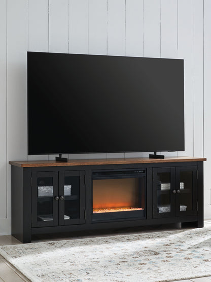 Wildenauer - 76" TV Stand With Electric Fireplace
