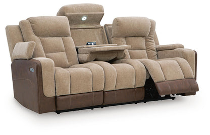 Ultimax - Power Reclining Sofa With Adjustable Headrest
