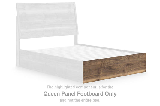 Zadilyn - Queen Panel Footboard - Brown