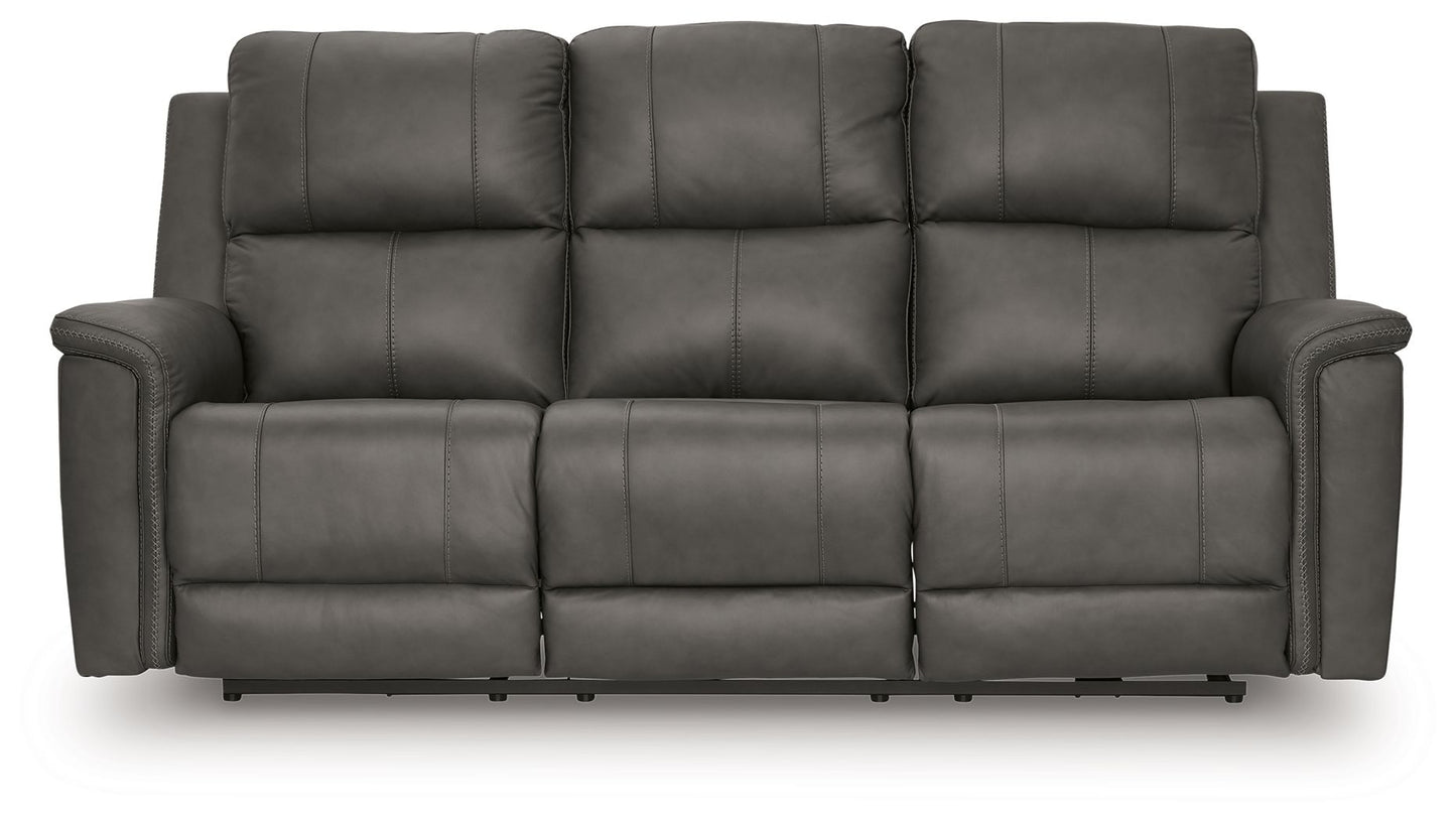 Beryton - Power Reclining Sofa With Adjustable Headrest