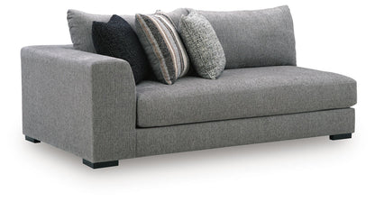Ellington Pike - LAF Corner Chaise - Smolder