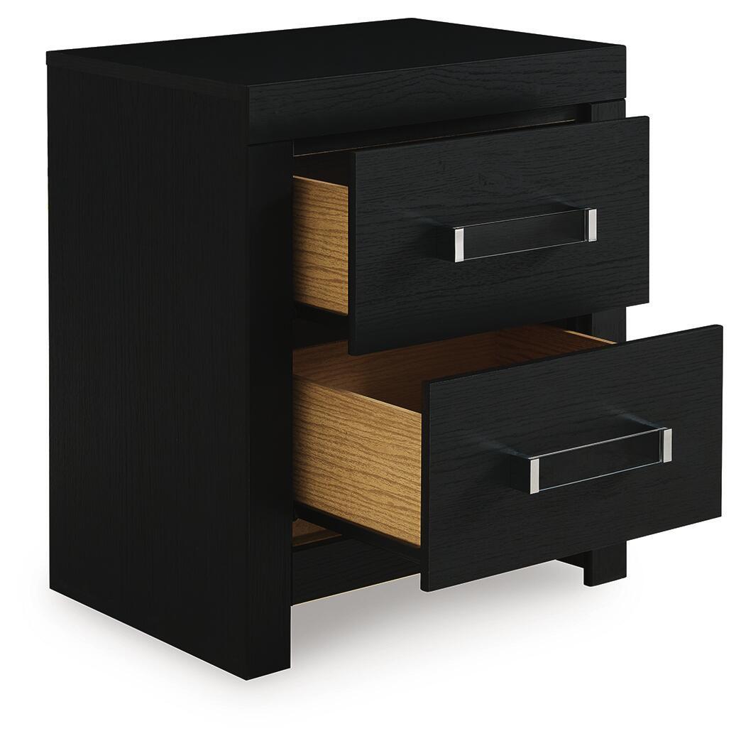 Raechalla - Two Drawer Night Stand